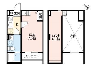 Sansovino（サンソヴィーノ）の物件間取画像